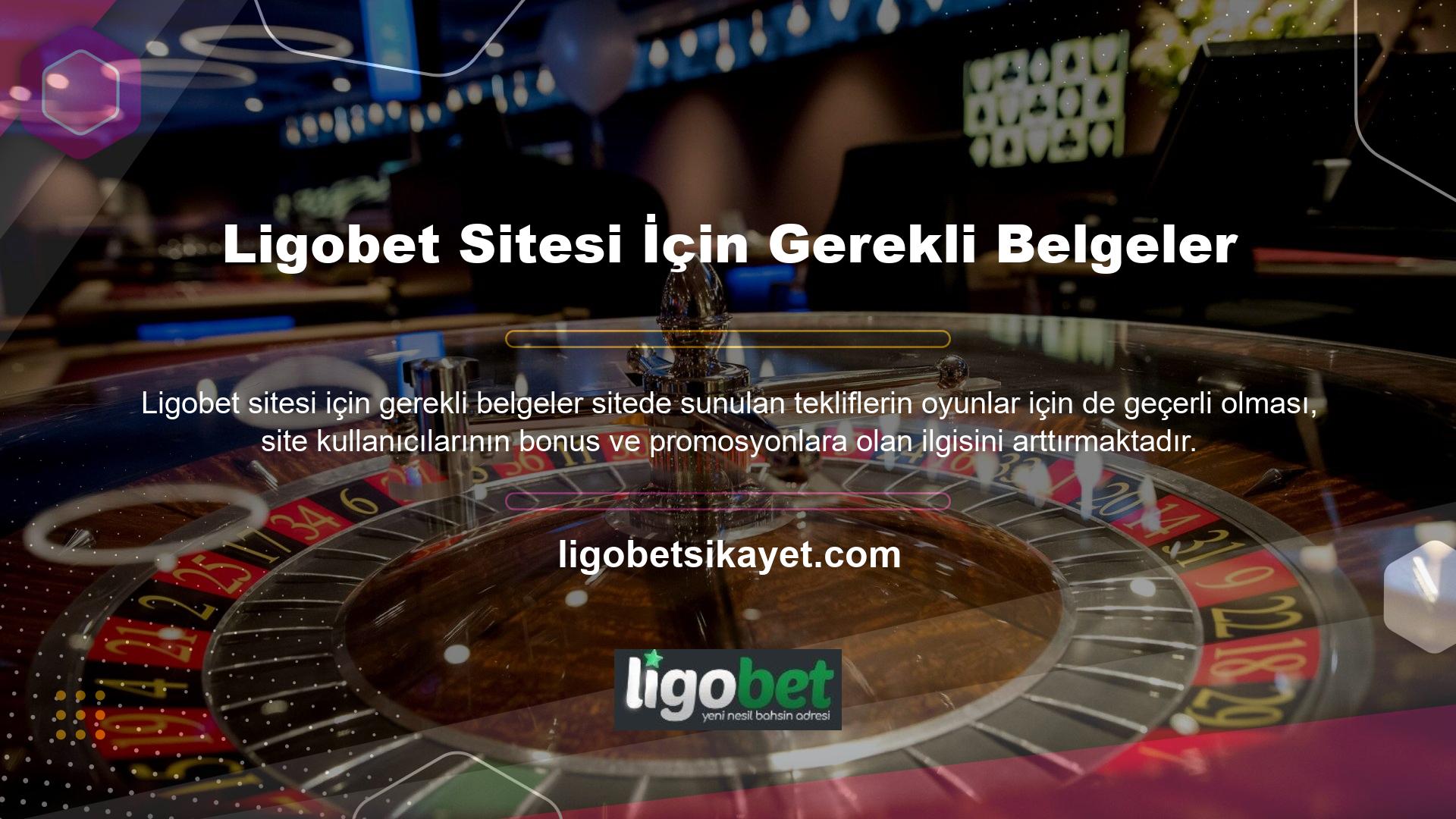 Bu kampanyalara Ligobet web sitesinin ana sayfasının sağ üst köşesine tıklayarak ulaşabilirsiniz