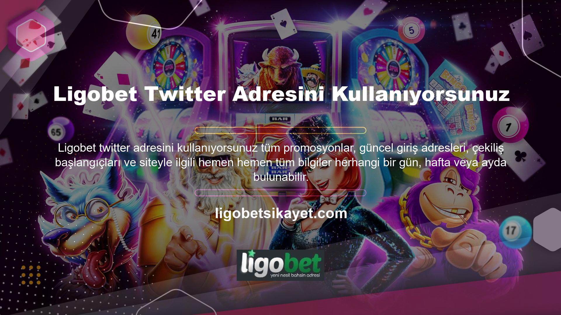 Her etkinlik için özel olarak düzenlenecek olan Ligobet Twitter hesabı üzerinden dağıtılacaktır